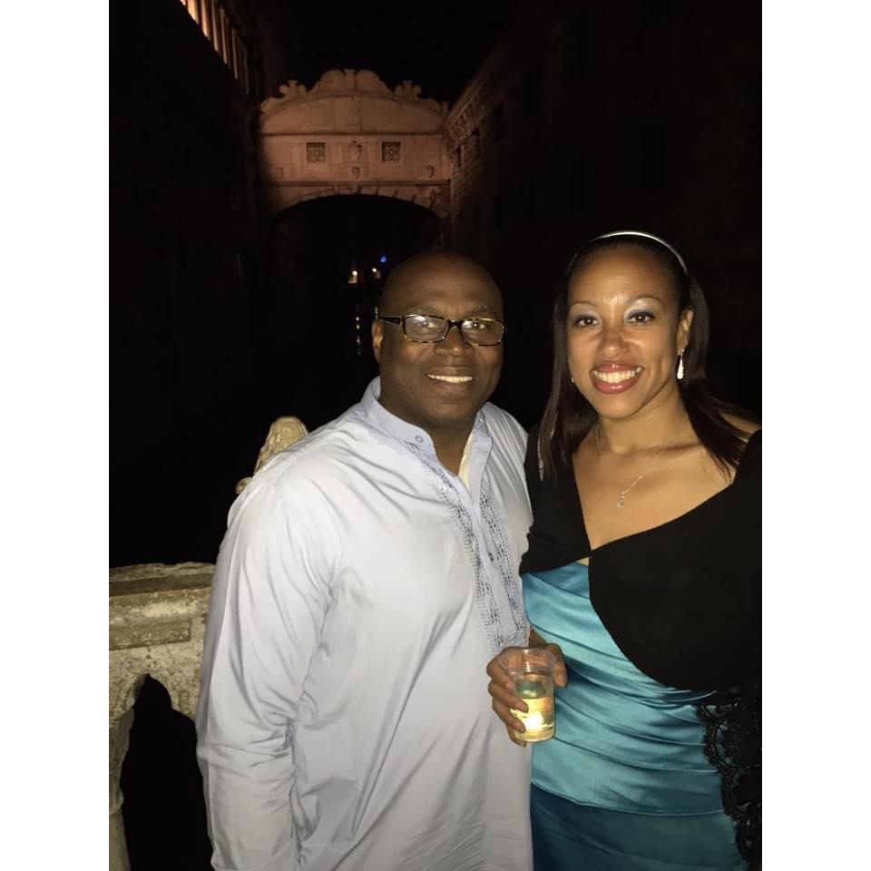 In Venice celebrating Dan and Joao's birthdays!