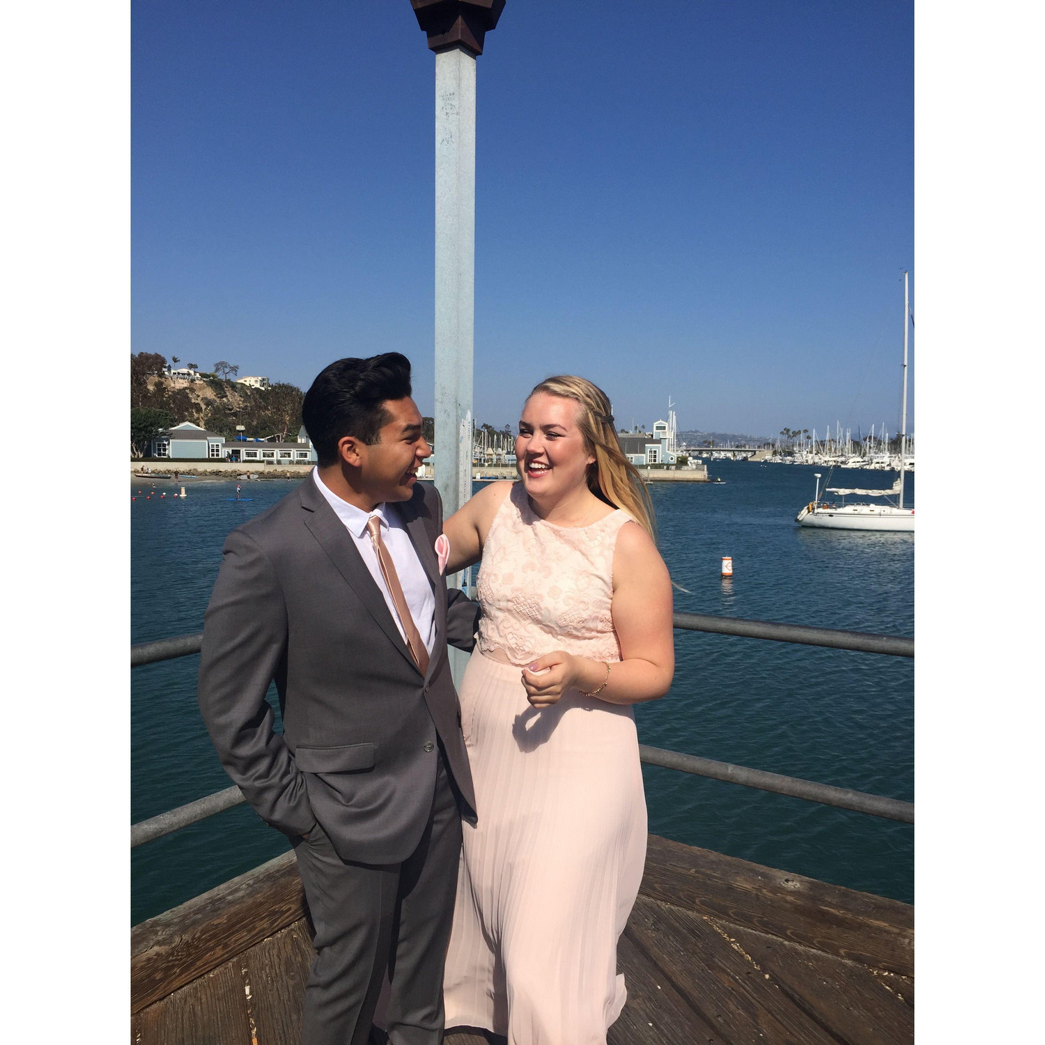 Our senior prom.
