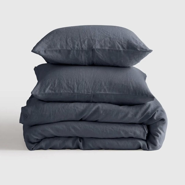 European Linen Duvet Cover Set - King/Cal King