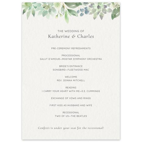 Affordable Wedding Programs Hundreds Of Templates Samples