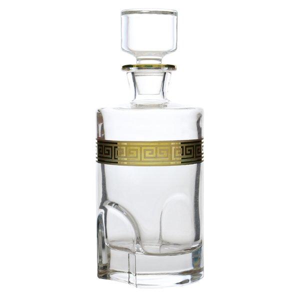 Piers Greek Key Inspired 24 Oz. Decanter