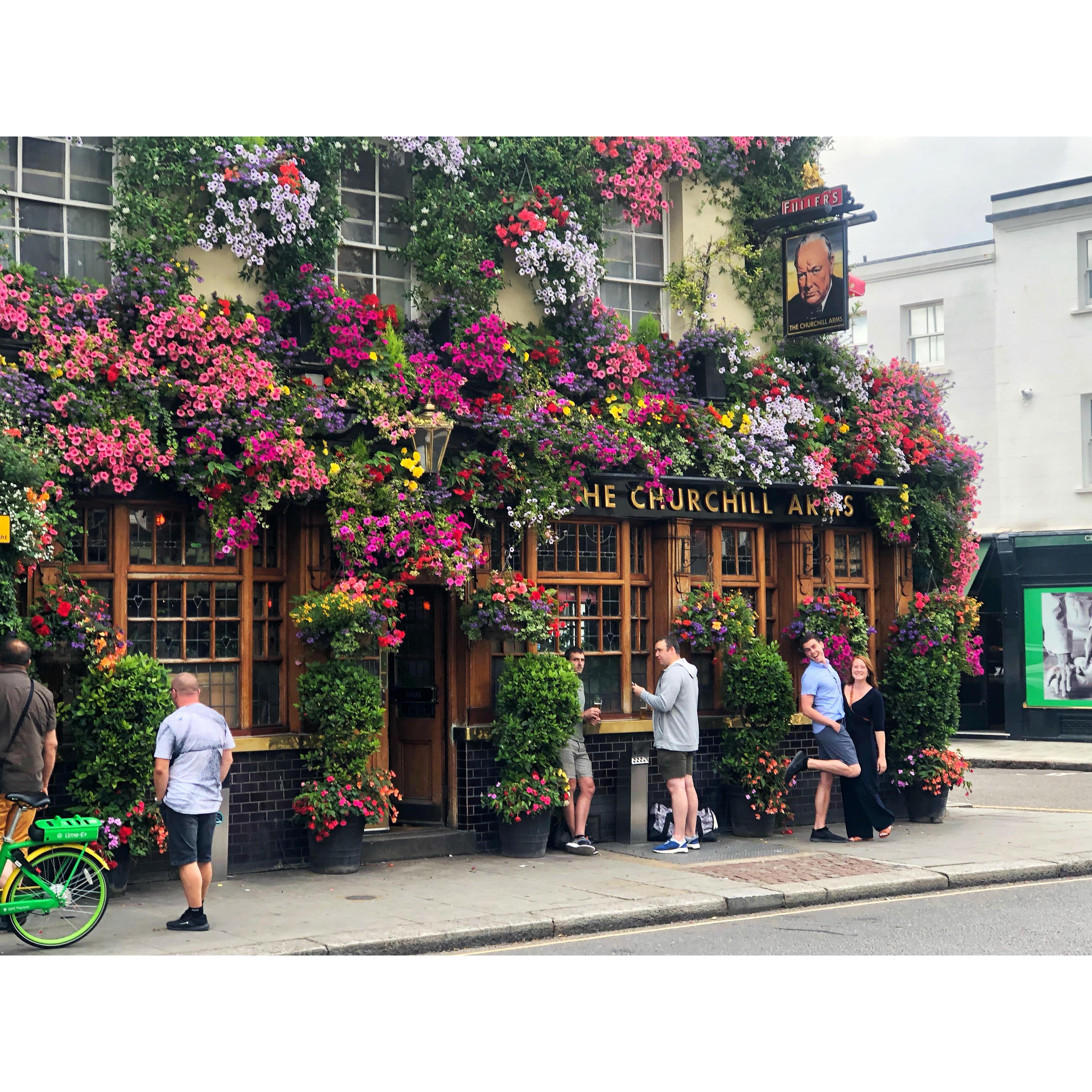 Churchill Arms!
