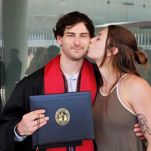 Curtis's graduation in 22'