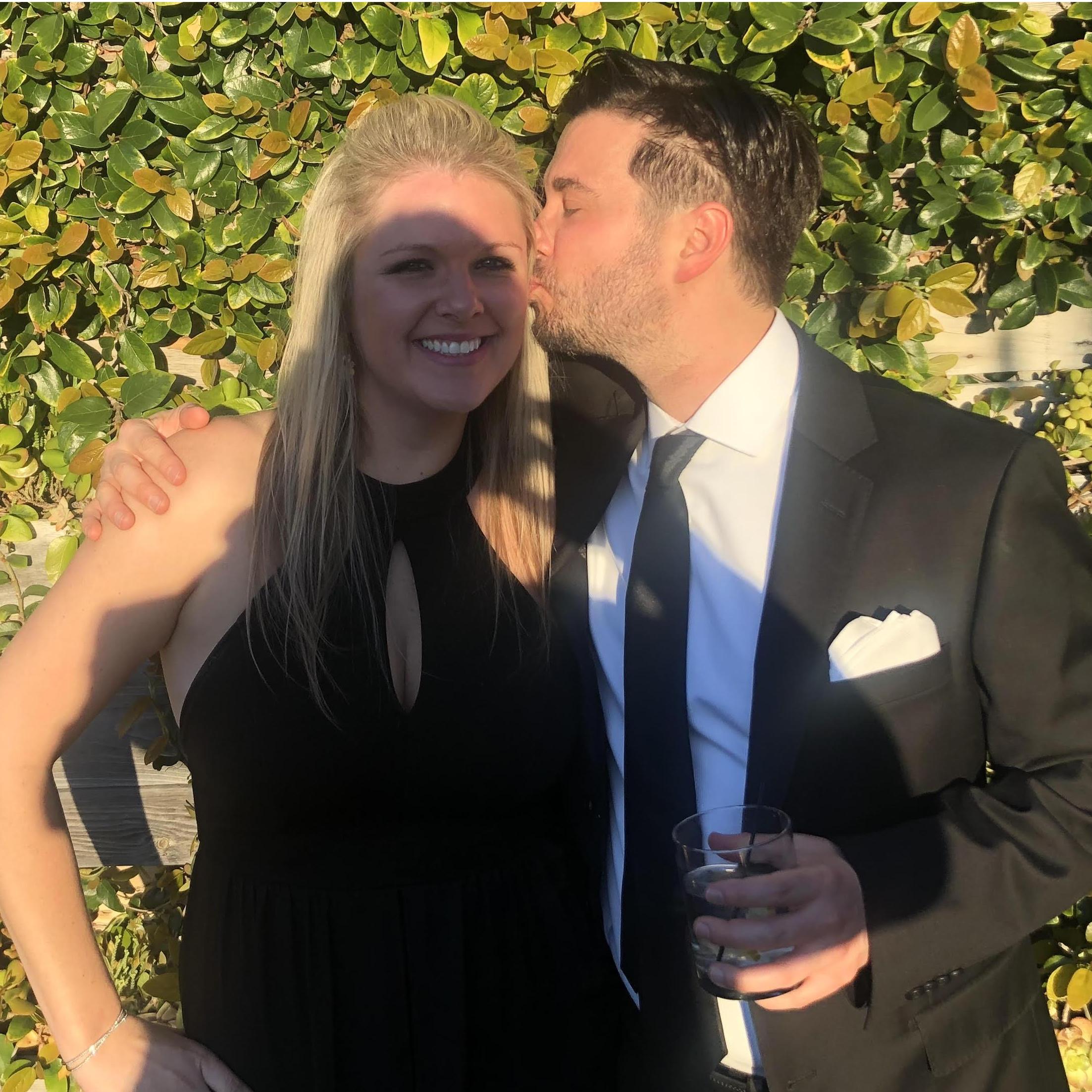 First wedding together - Joe & Danielle's in California - March 2019