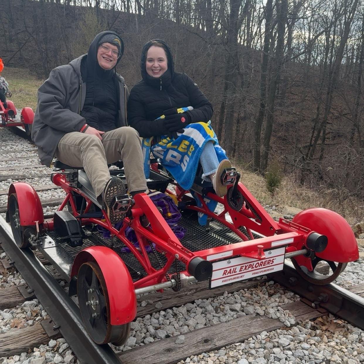Adventures even in the cold weather.