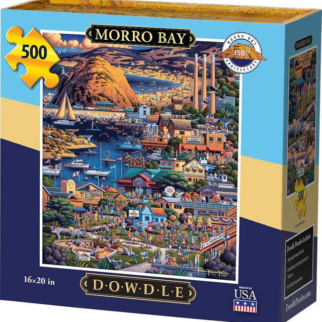 Dowdle Jigsaw Puzzle - Morro Bay 500 Piece
