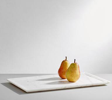 White Marble Rectangular Platter