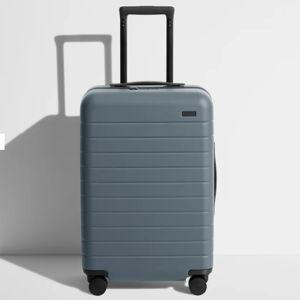 The Bigger Carry-On suitcase in Coast Blue