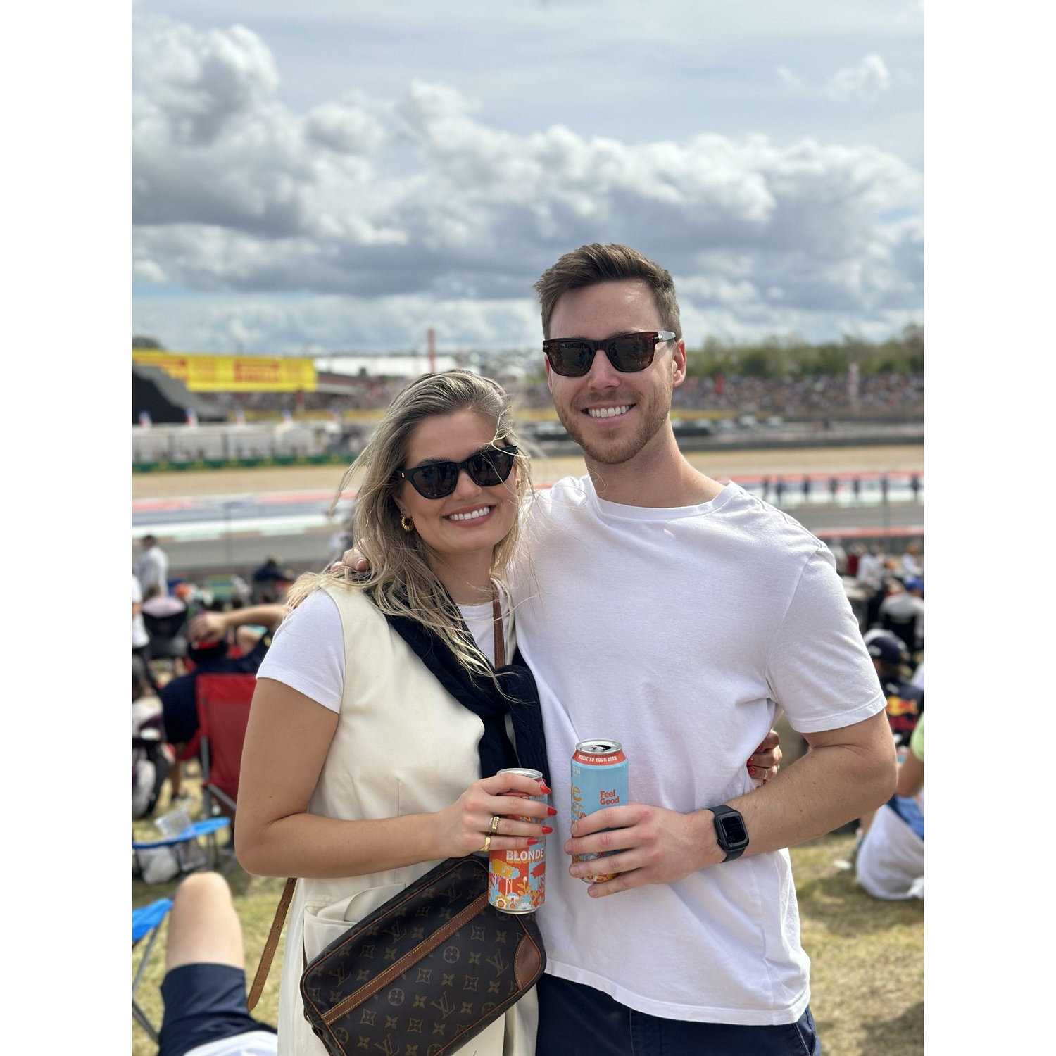 Our first (of hopefully many) F1 races!