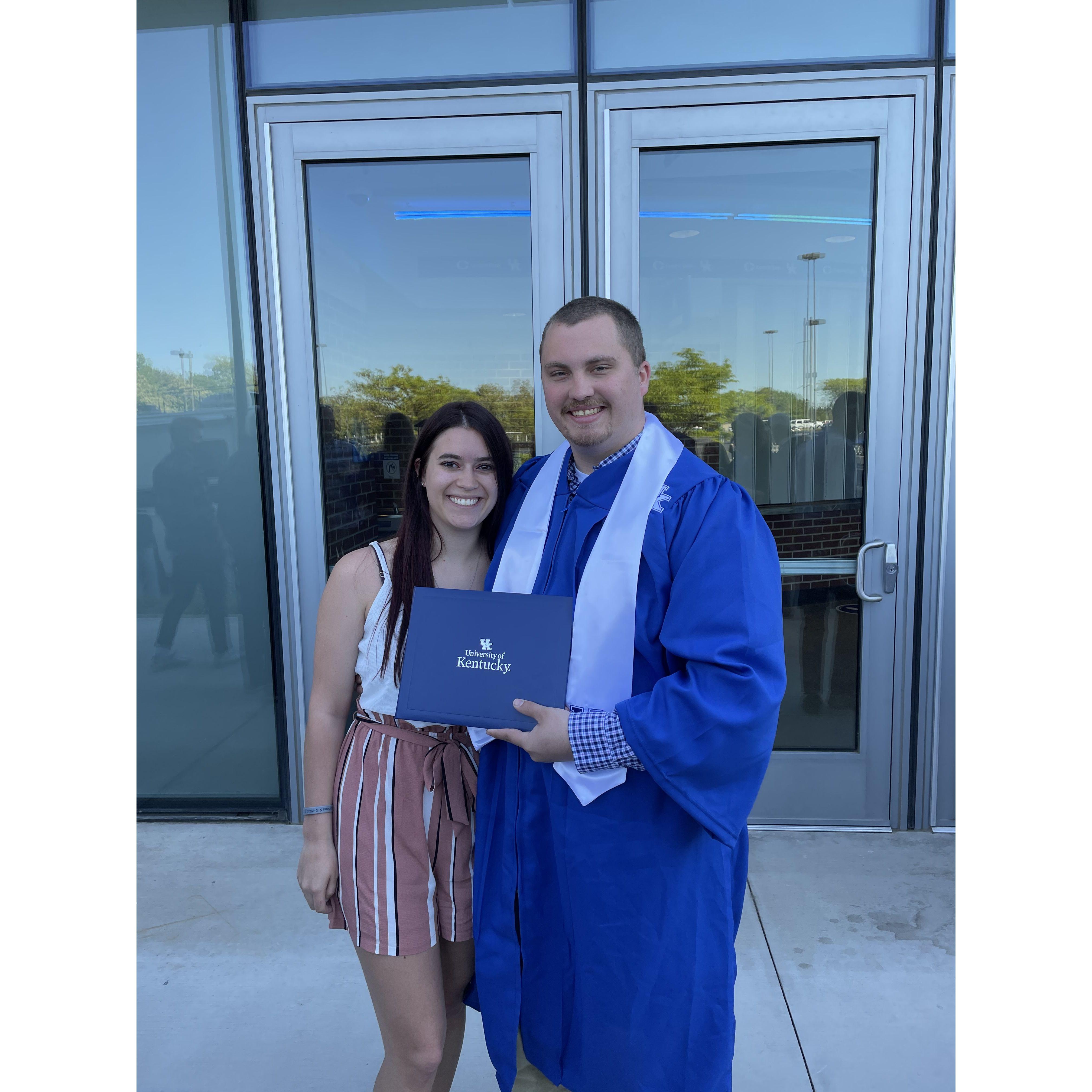 Mitchell's college graduation day!