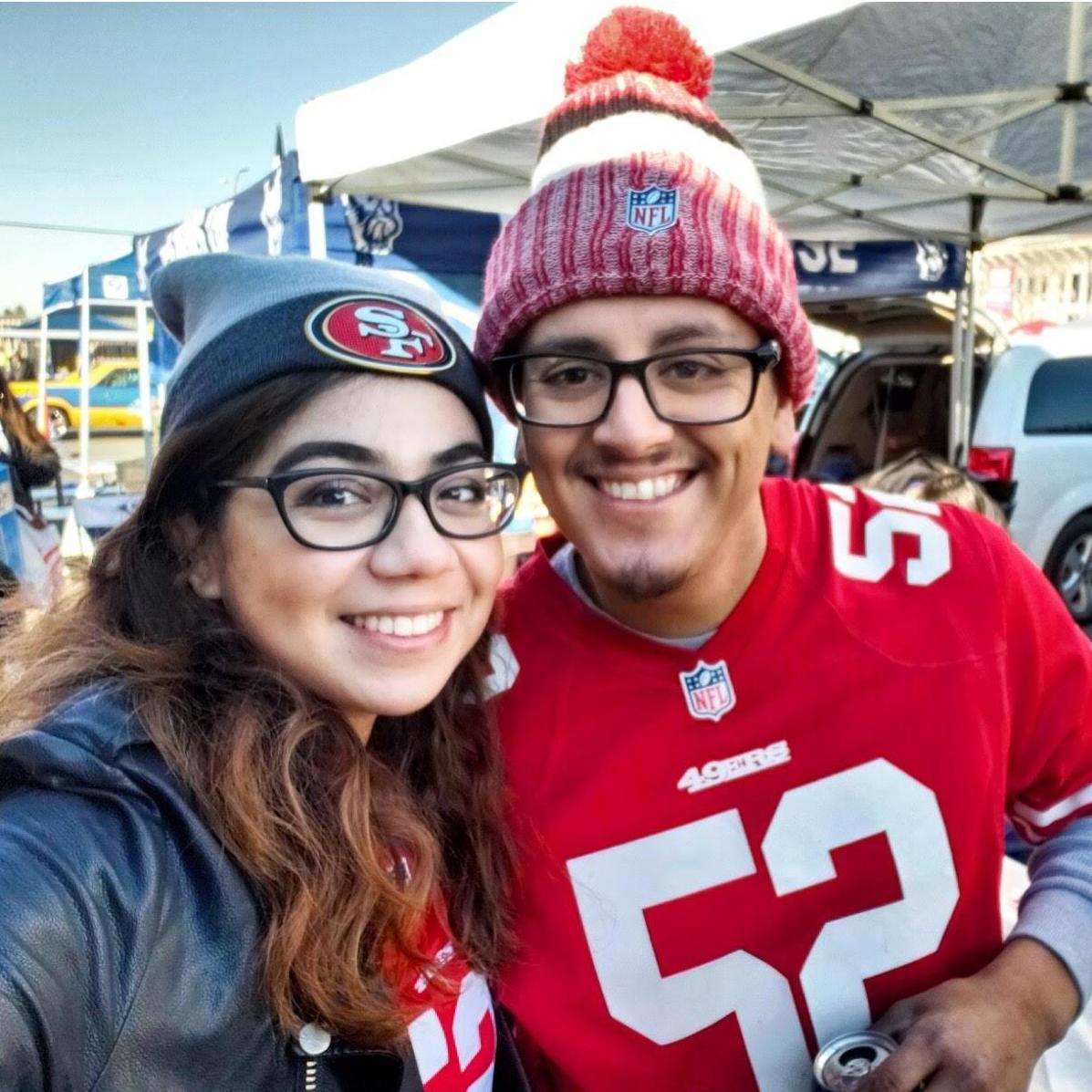 First 49ers game!
