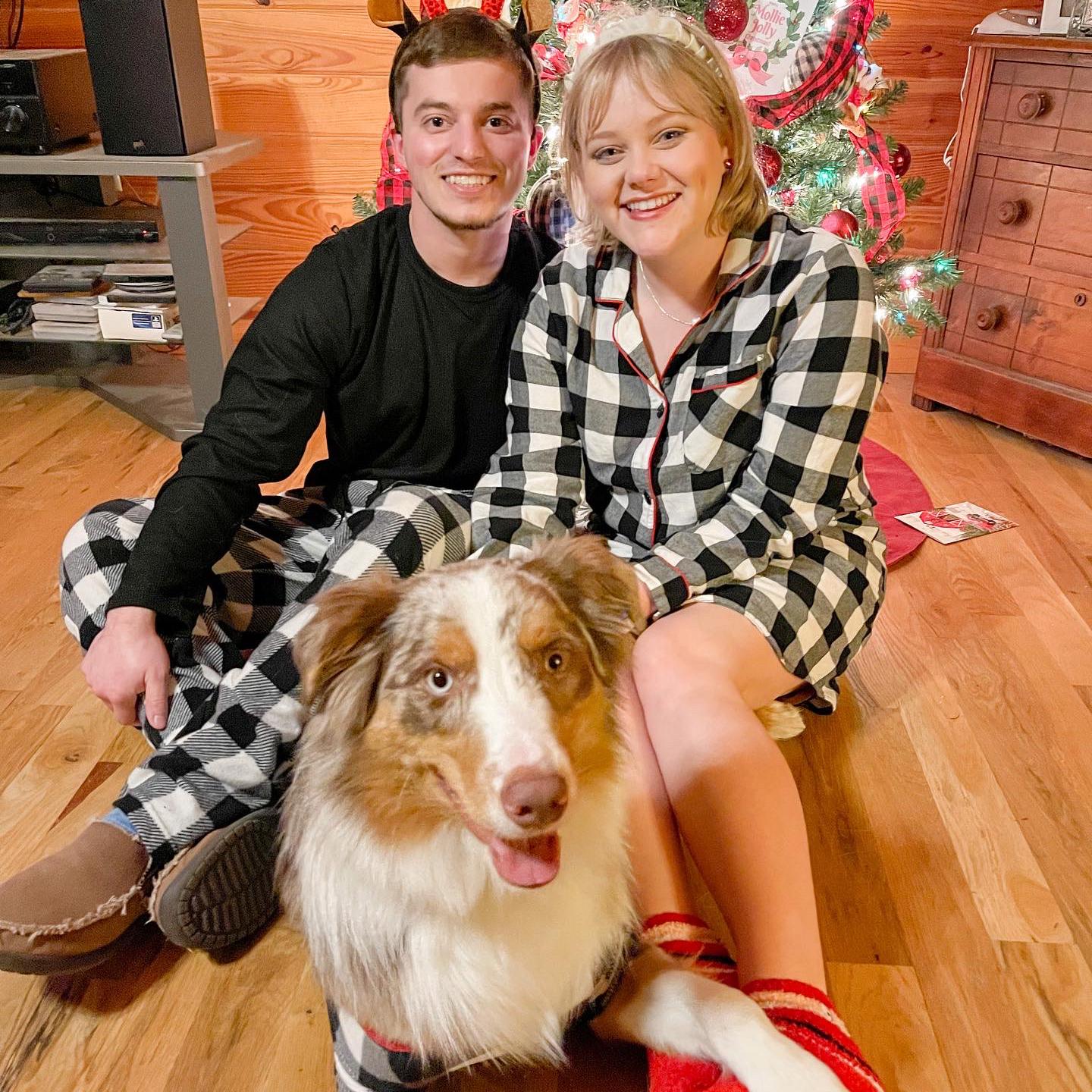 Matching pjs - of course!! Christmas 2021