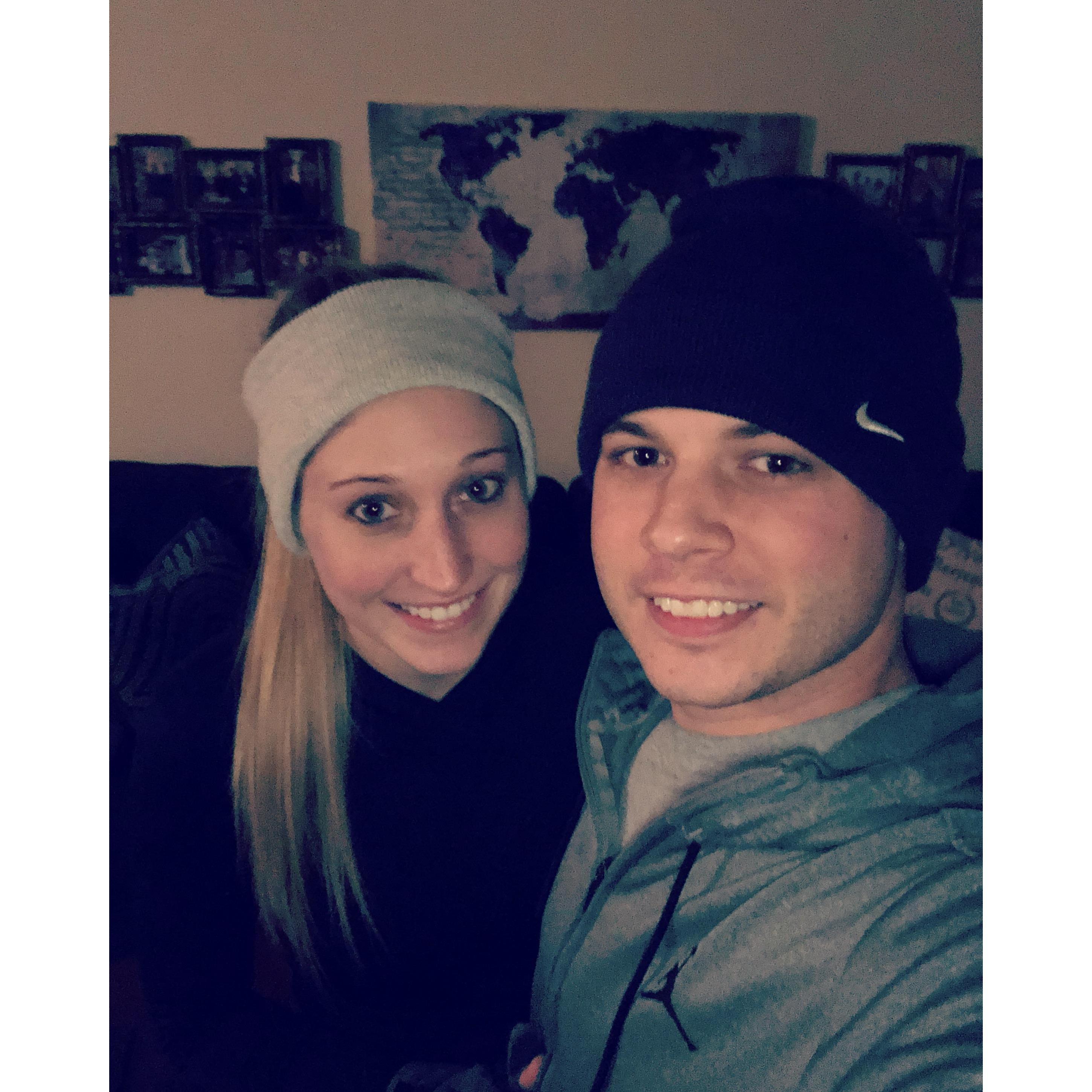 Our first run together!