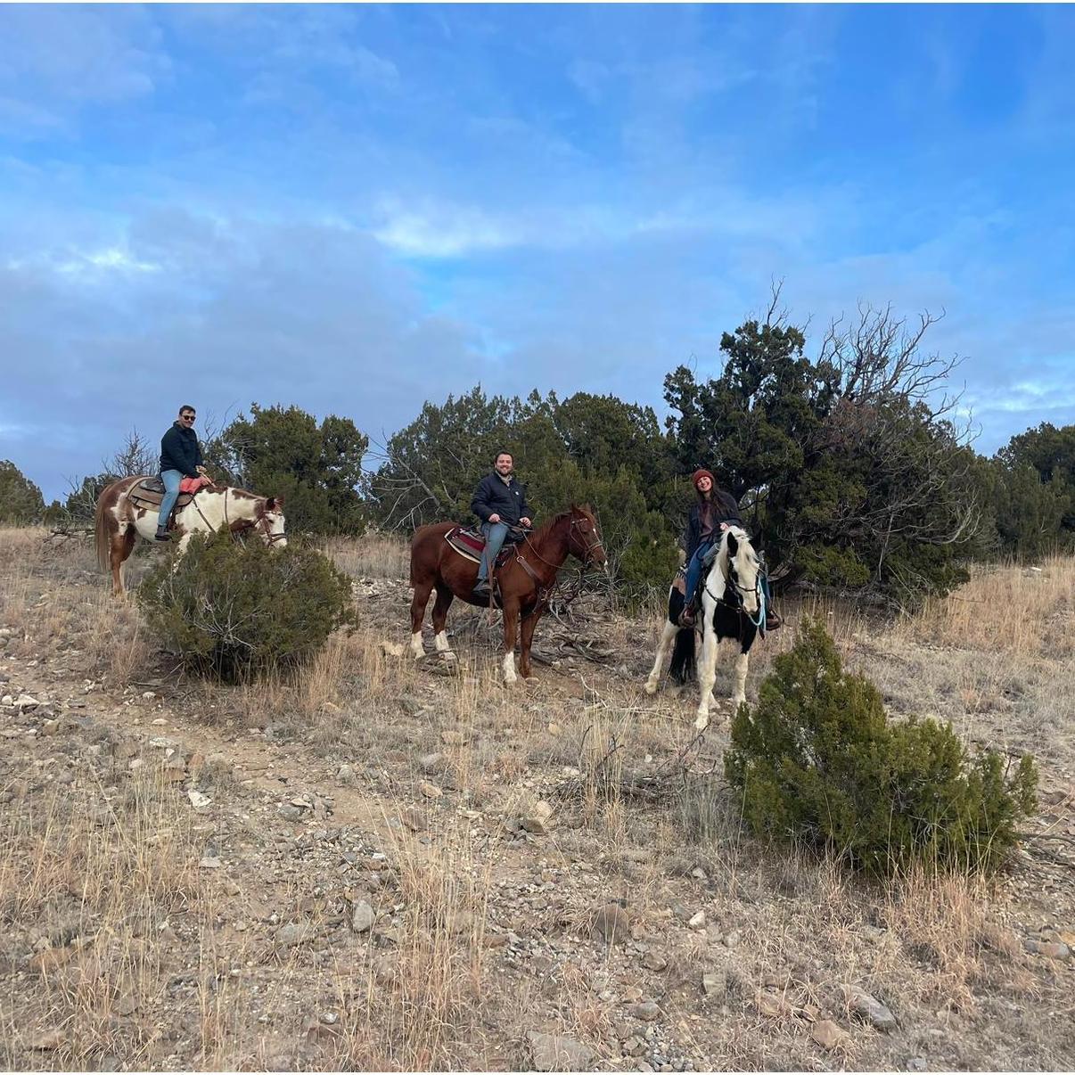 Family time on horseback - Santa Fe, NM