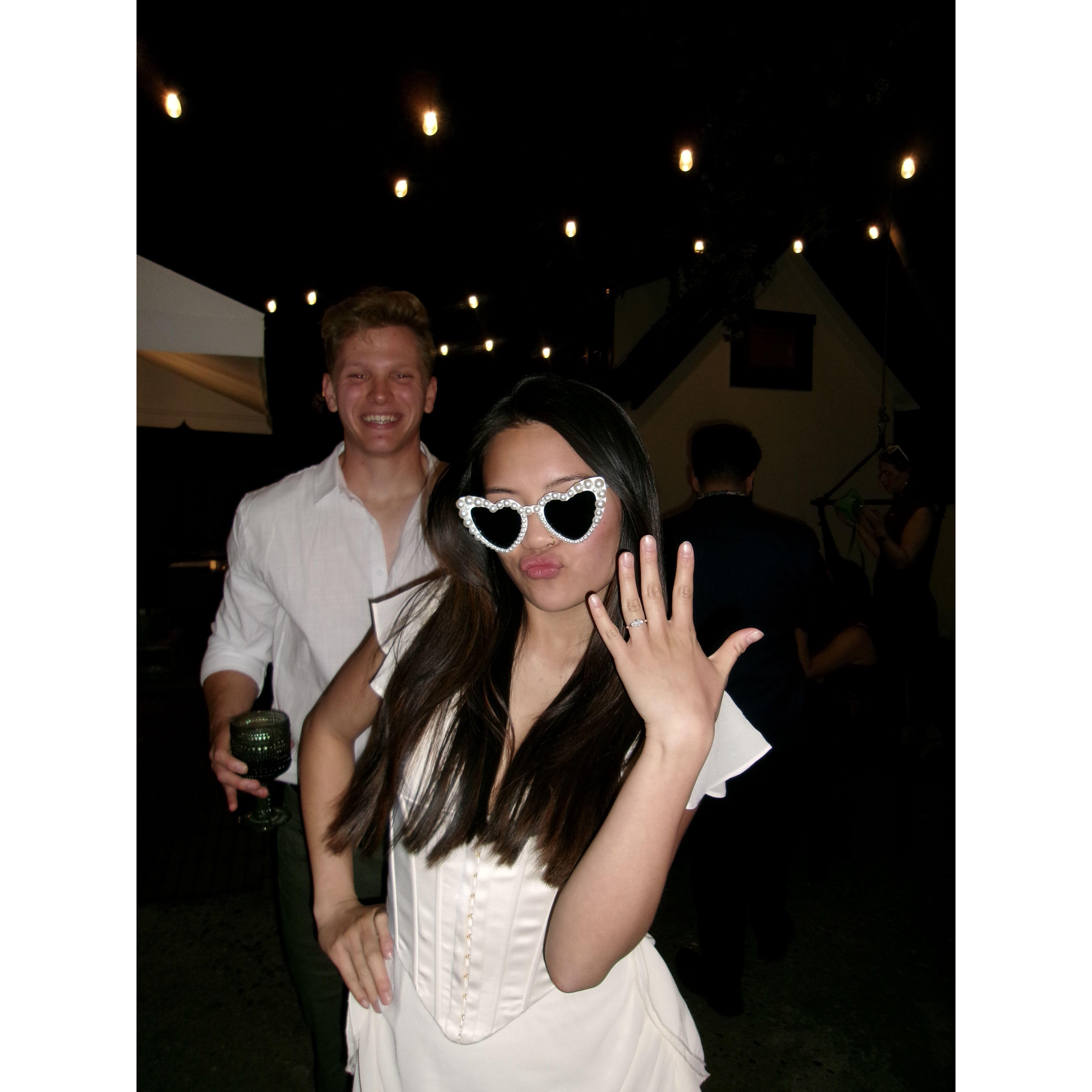 our engagement party!