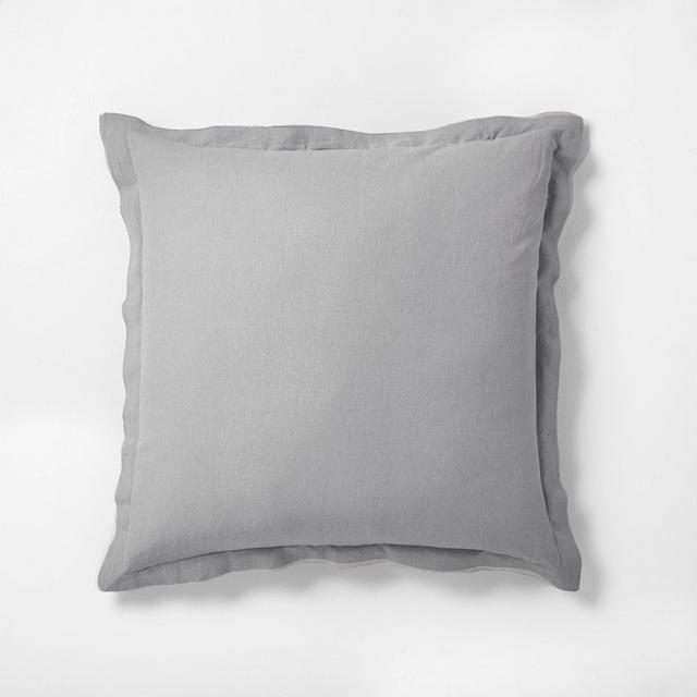 Euro Pillow Gray - Hearth & Hand™ with Magnolia