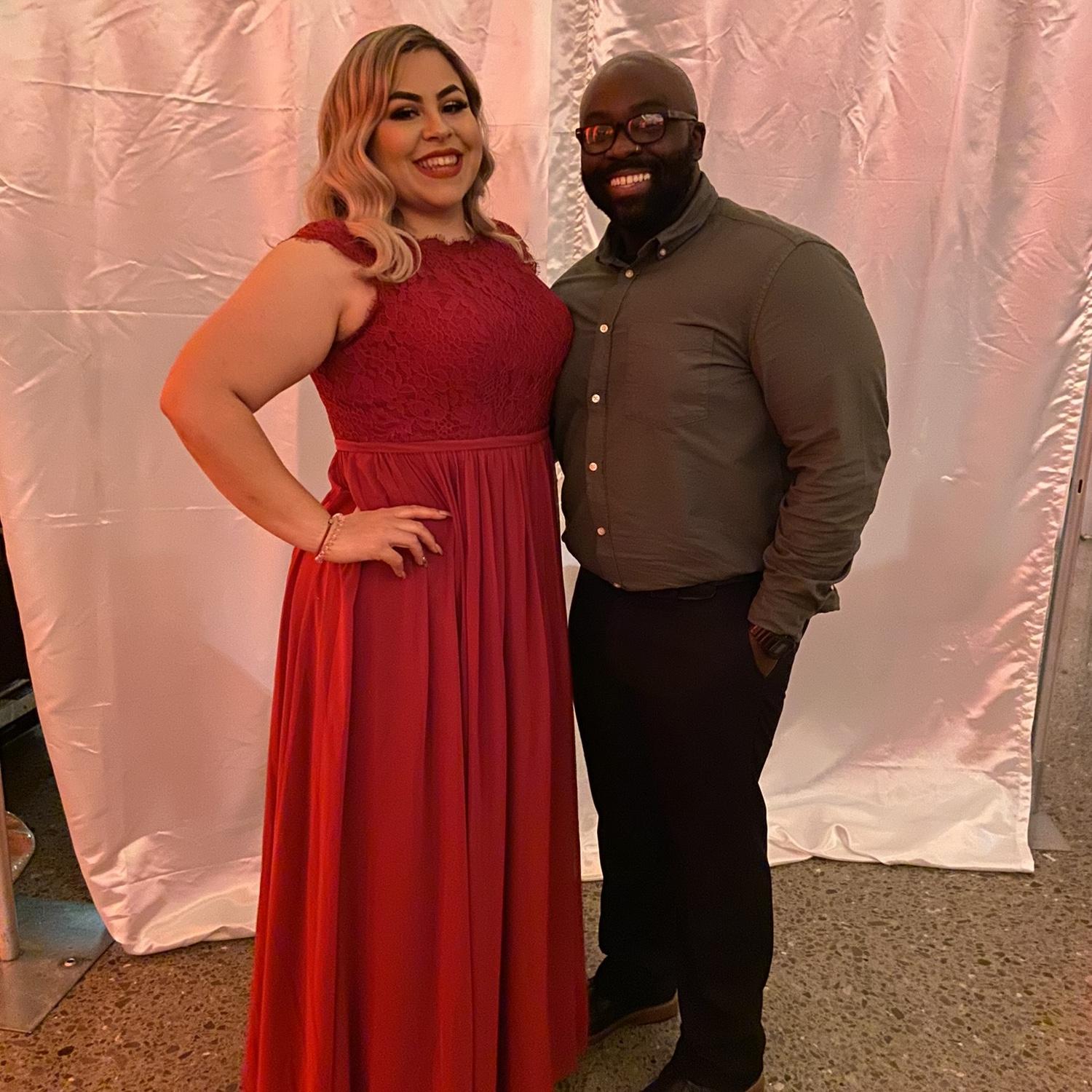 At Squids and Zee’s wedding