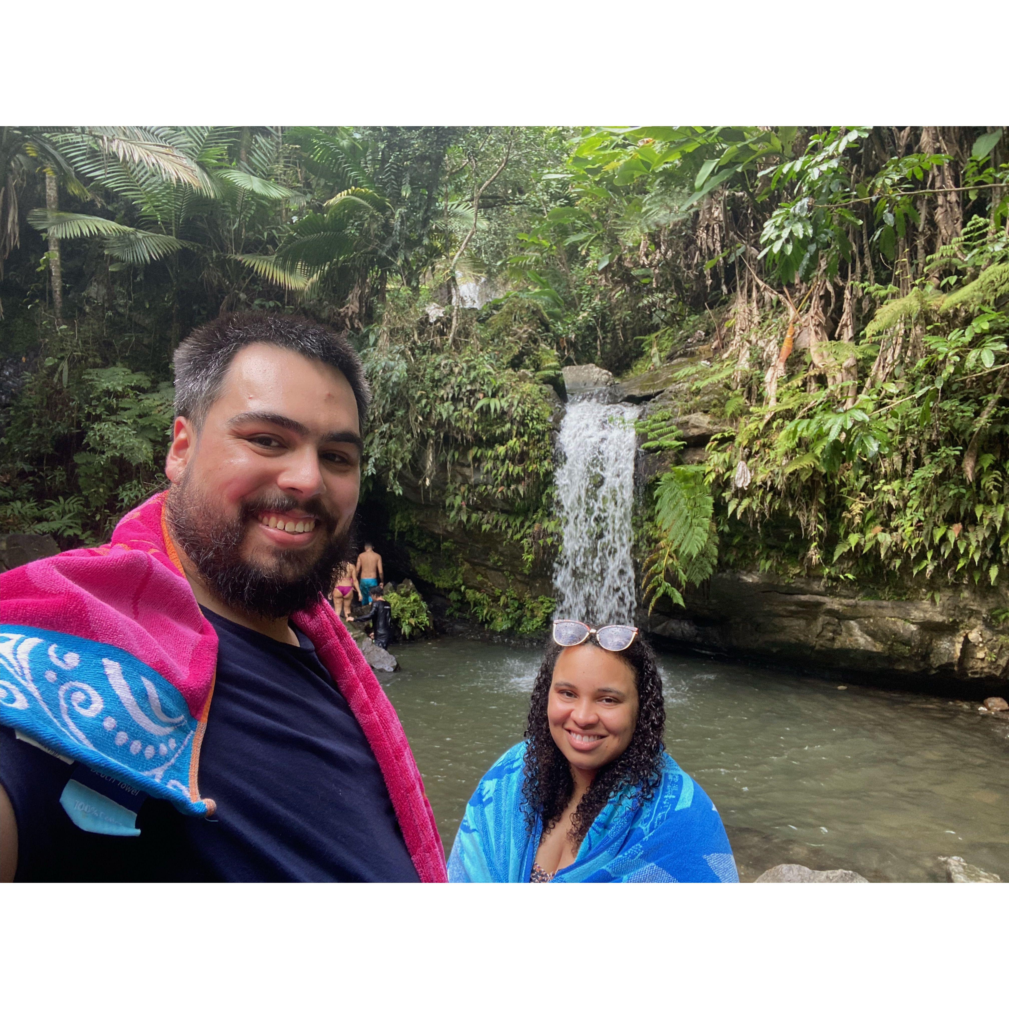 Jump in Juan Diego Creek at El Yunque for a quick way to cool off