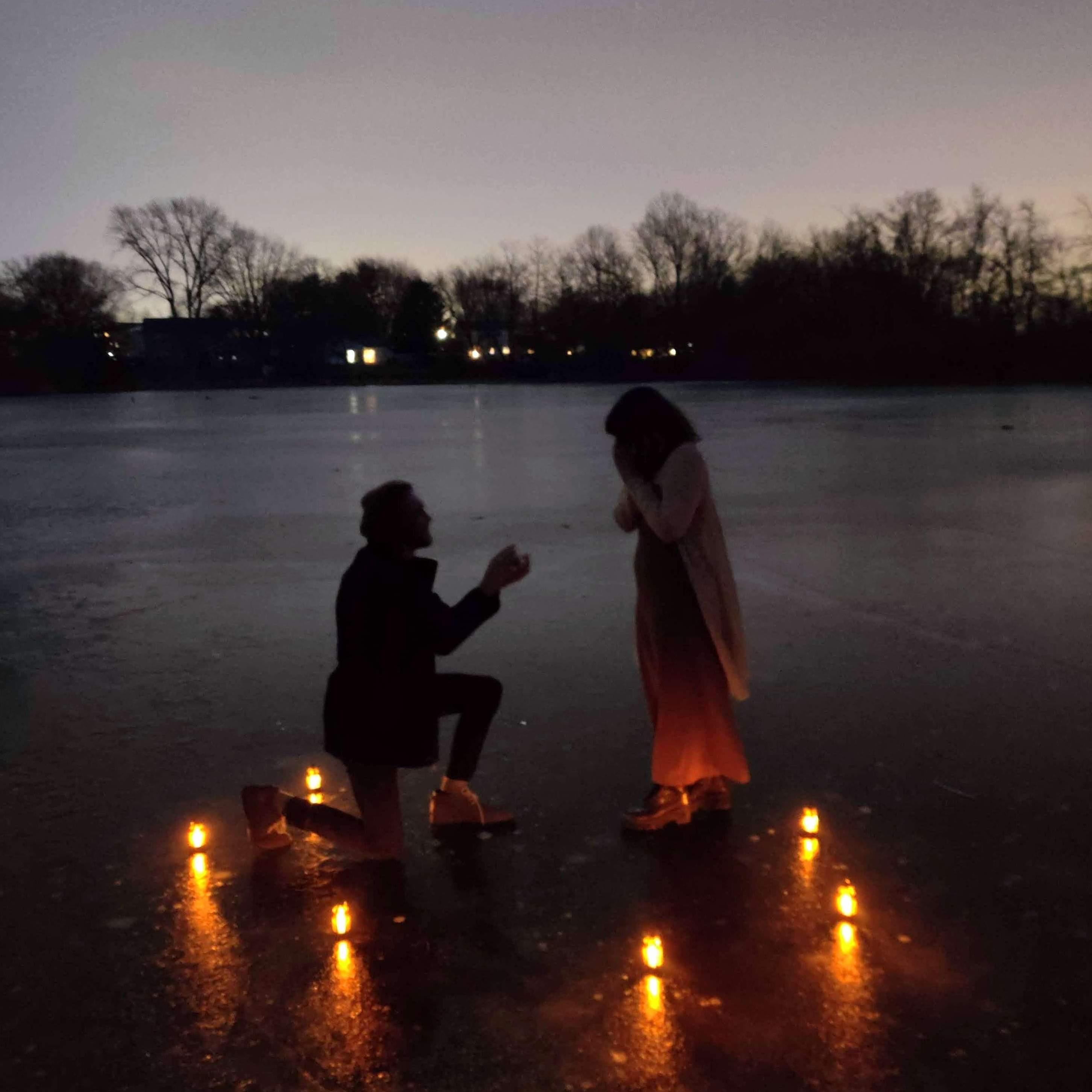 Alex proposed!