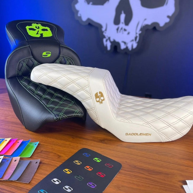 Custom for rocky Heated for Sophie Saddleman Road-sofa Motorcycle Seat