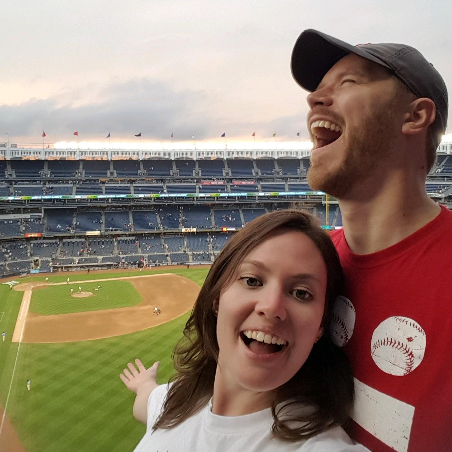 Enjoying a great day at one of our favorite stadiums, Nats Park.