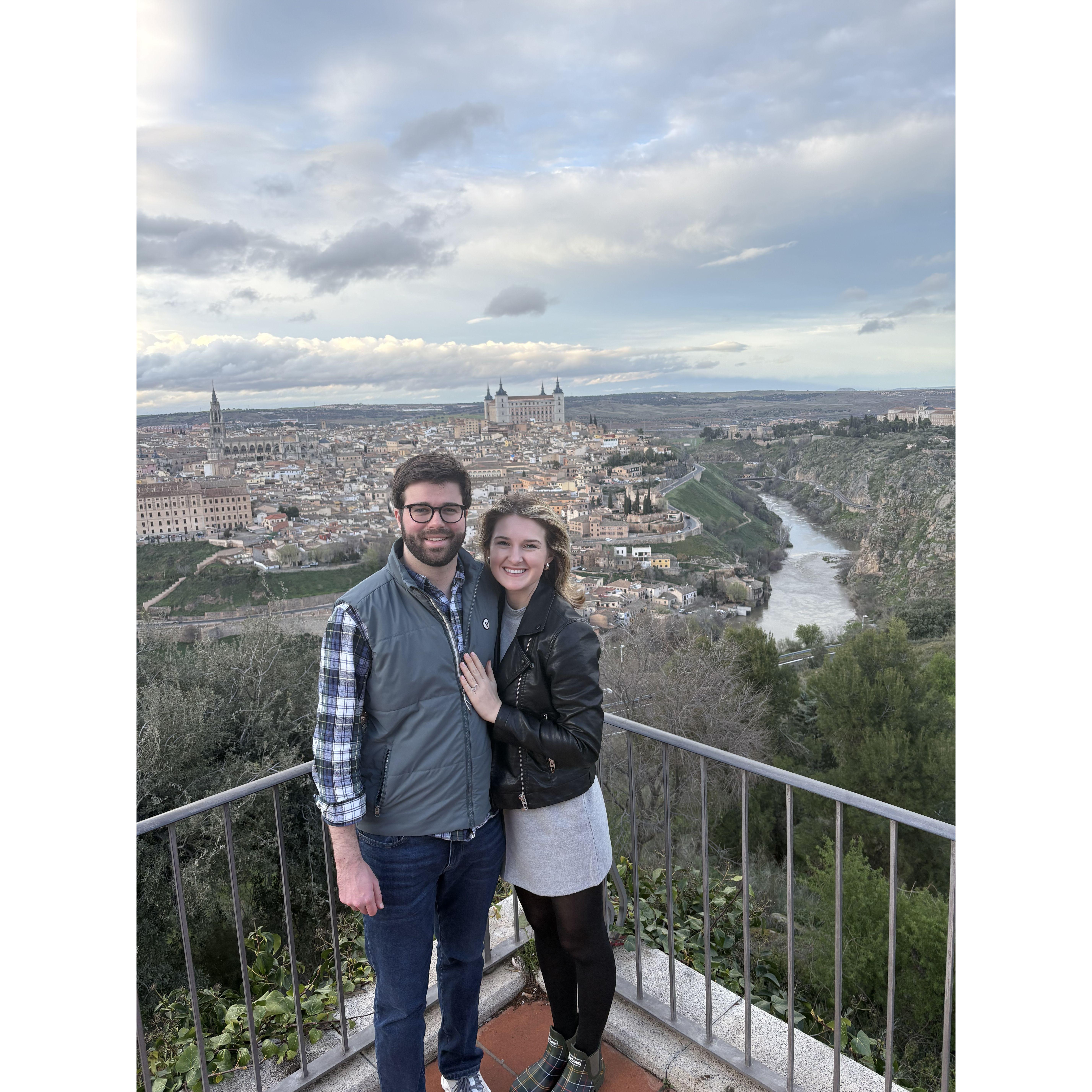A night in Toledo, Spain