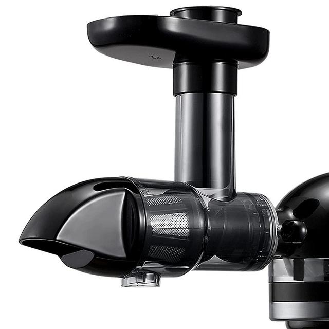 Cold Press Juicer Attachment for KitchenAid 3.5/4.5/5 Quart Tilt Head Stand Mixers, Masticating Juicer Attachment, Slow Juicer Attachment, Cold Press Juicer Attachment, Black