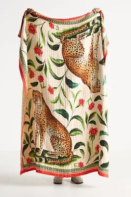 Maeve Cotton Jacquard Throw Blanket