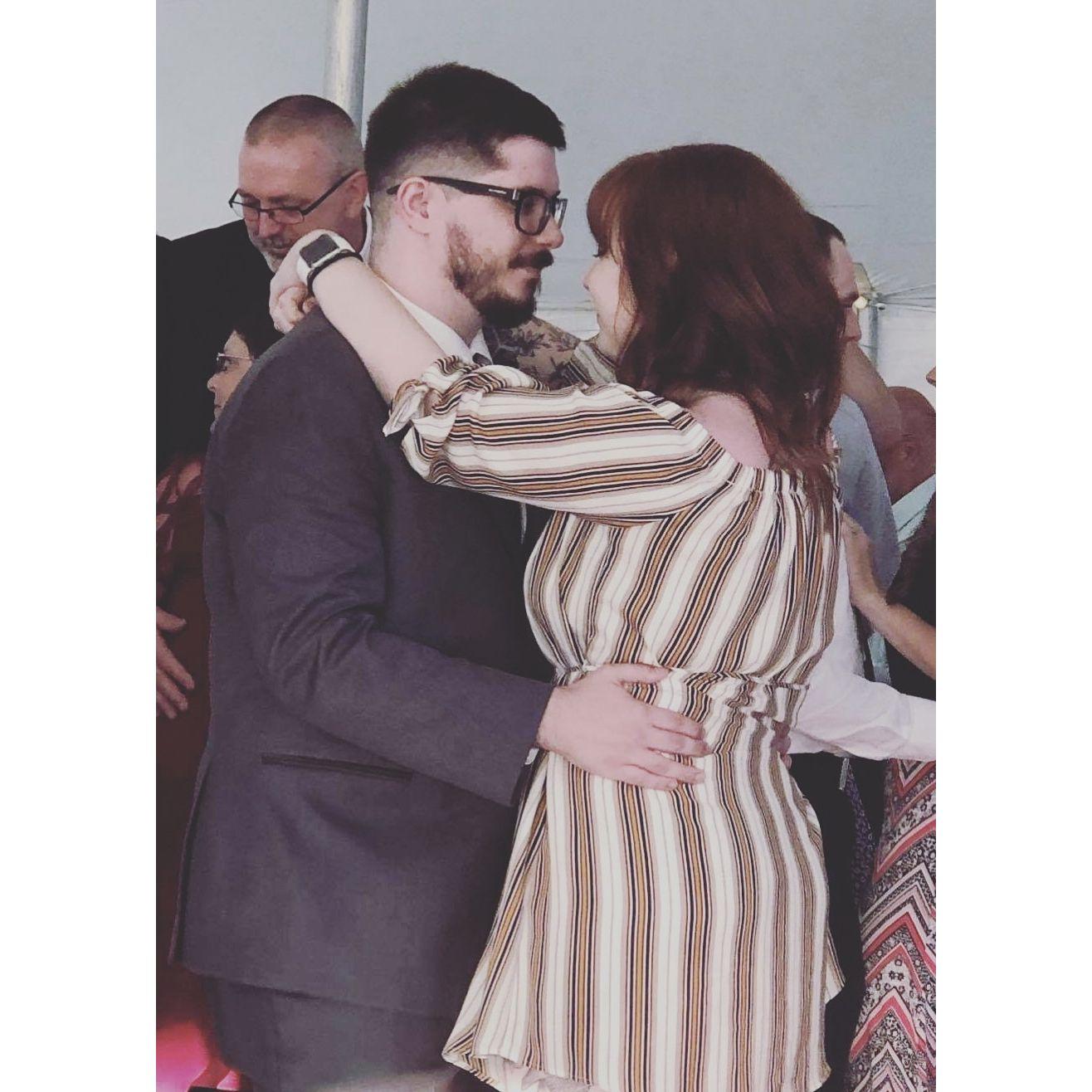 Our first dance...