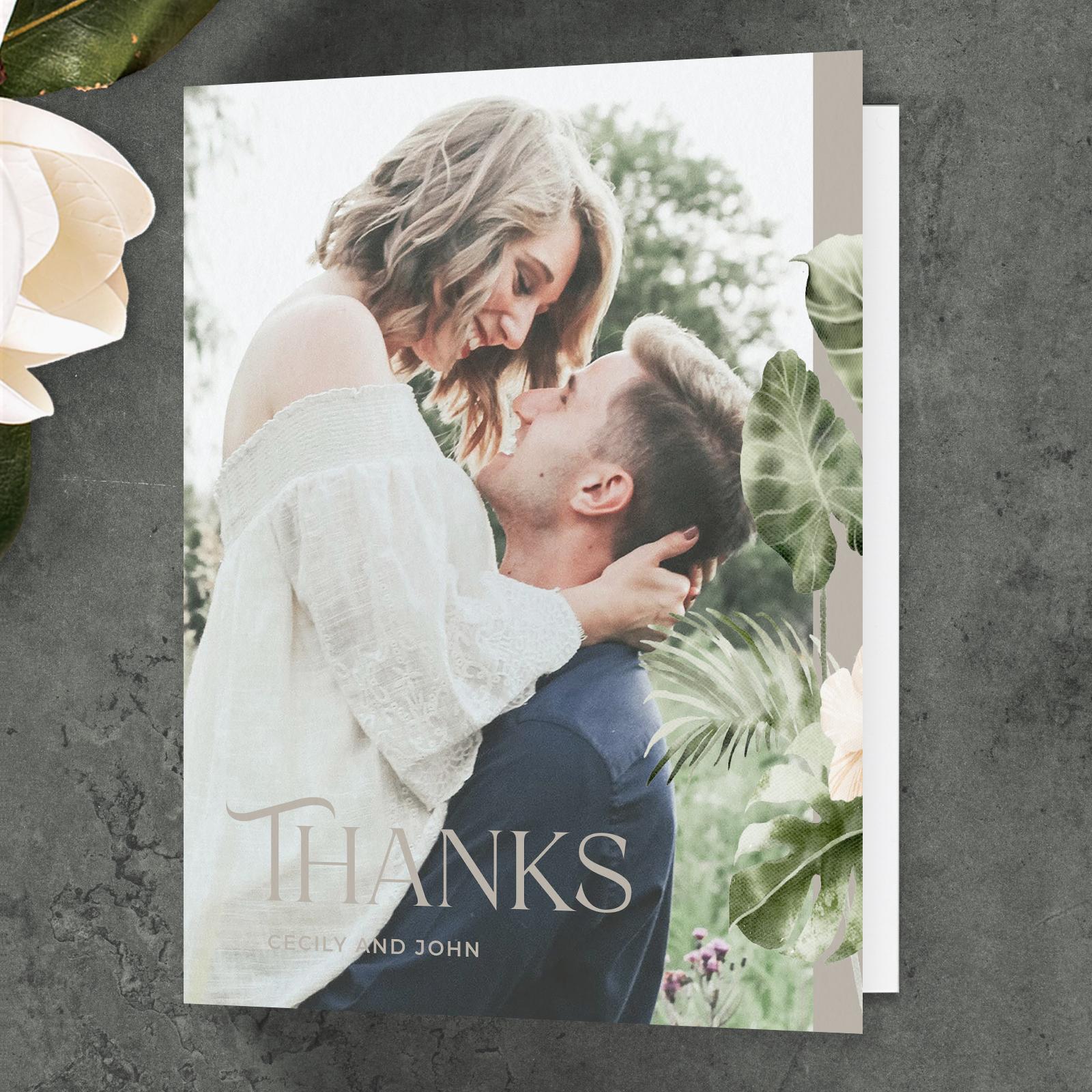 Zola Thank You Cards Katmai Photo