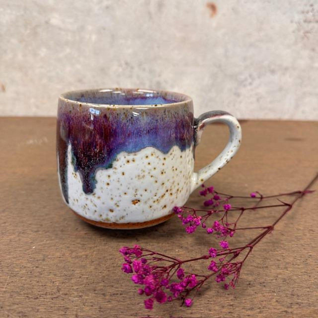 Handmade Ceramic Japanese Style Coffee Cup, Tea Cup Glazed