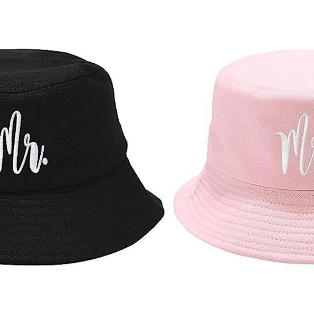 Enodtter Mr and Mrs Bucket Hats