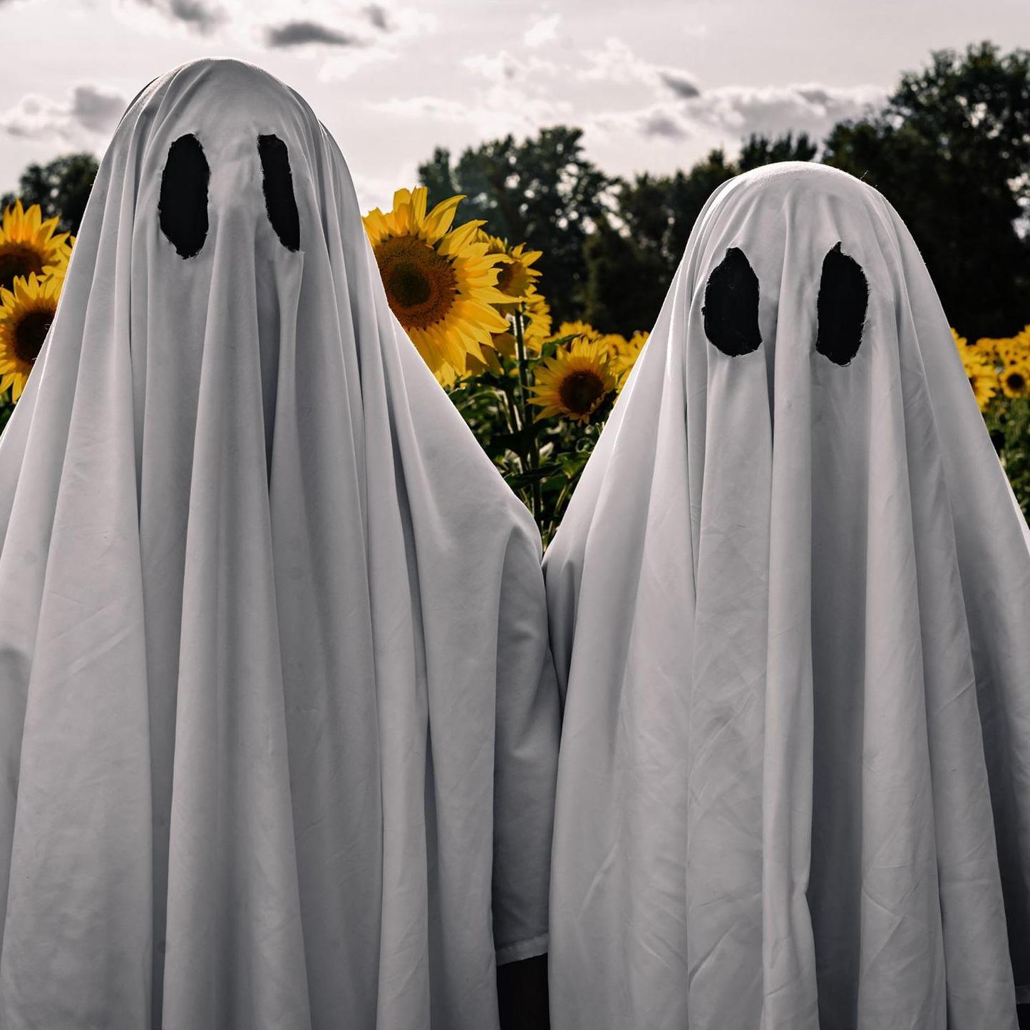 Sunflower ghost photoshoot captured by Indie Empressions