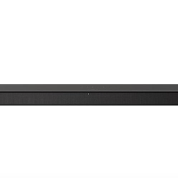 Sony S100F 2.0ch Soundbar with Bass Reflex Speaker, Integrated Tweeter and Bluetooth, (HTS100F), easy setup, compact, home office use with clear sound black