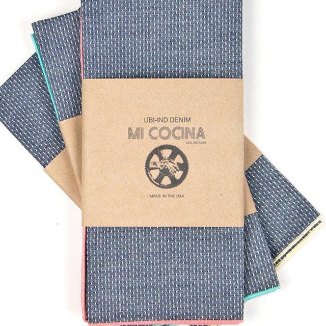 DOBBY CHAMBRAY NAPKIN (Color: Fluorescent Yellow)