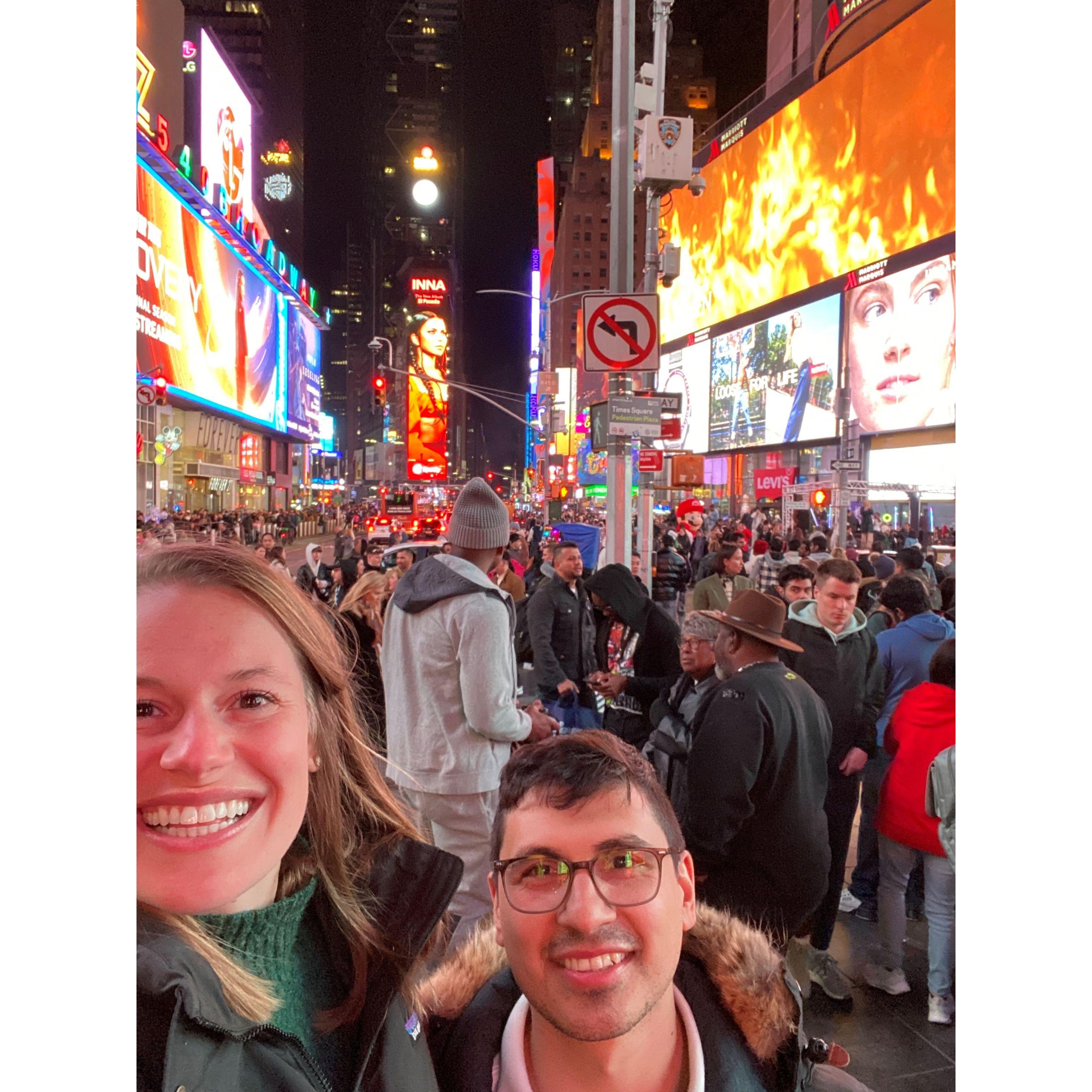 Times Square in NYC
