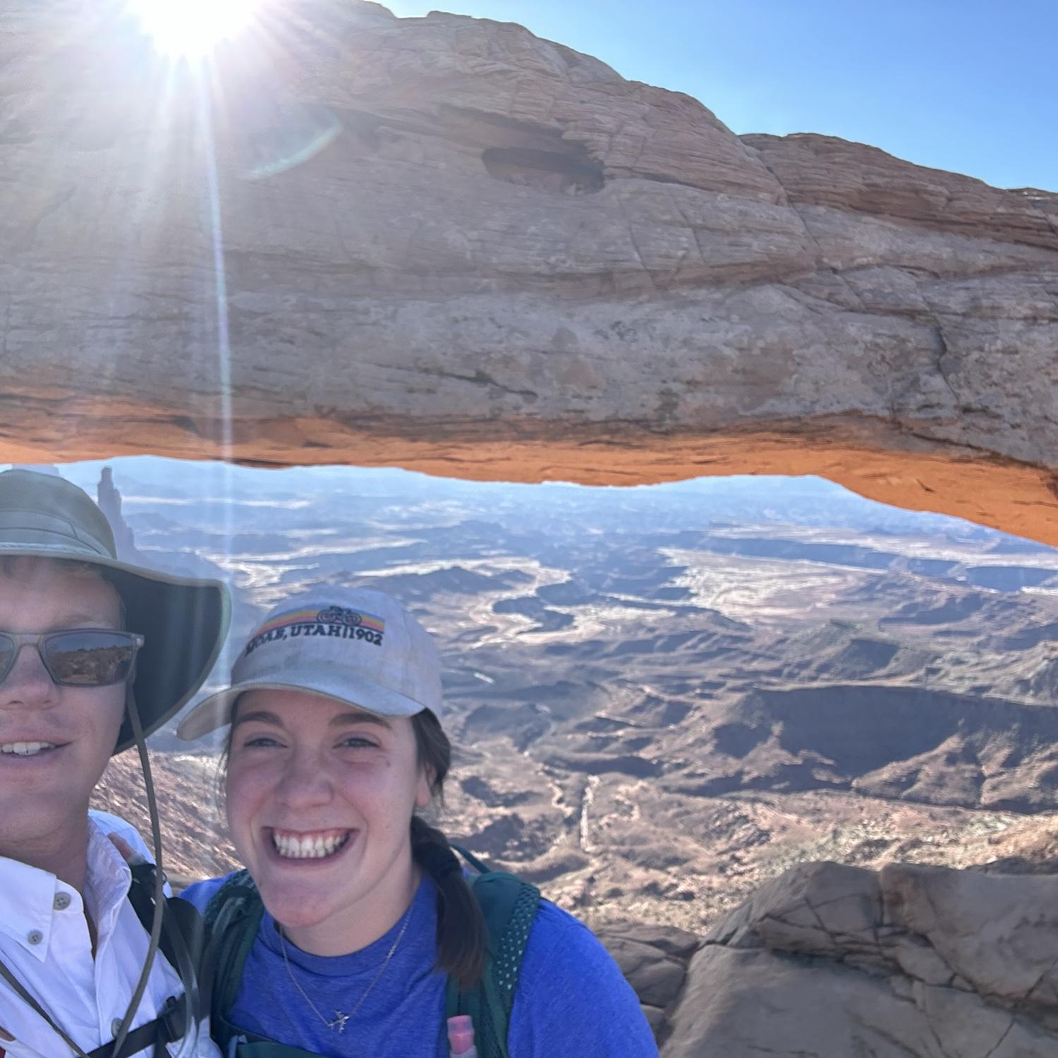 Mesa Arch at Canyonlands Nat'l Park, 2024.