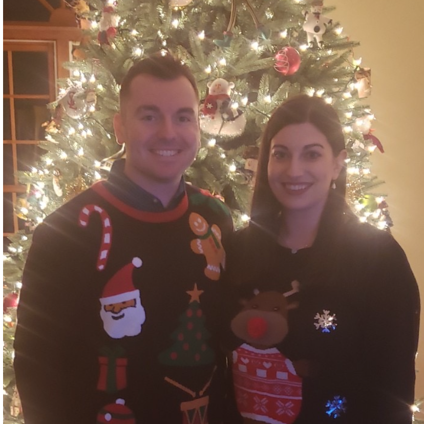 This was our first Christmas together!