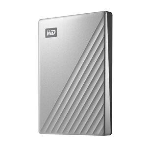 WD - My Passport Ultra for Mac 2TB External USB 3.0 Portable Hard Drive - Silver