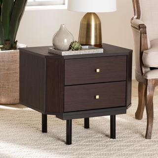 Norwood Modern Transitional 2-Drawer End Table