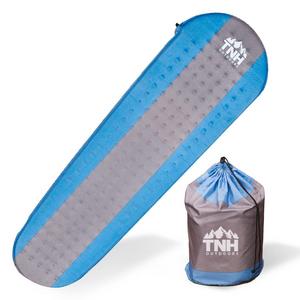 #1 Premium Self Inflating Sleeping Pad Lightweight Foam Padding and Superior Insulation Great for Hiking & Camping Thick Outer Skin