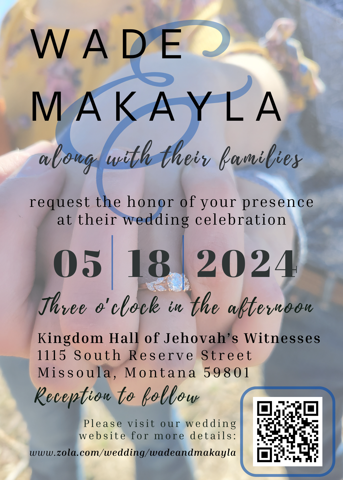 The Wedding Website of Wade Bulkley and Makayla Gray