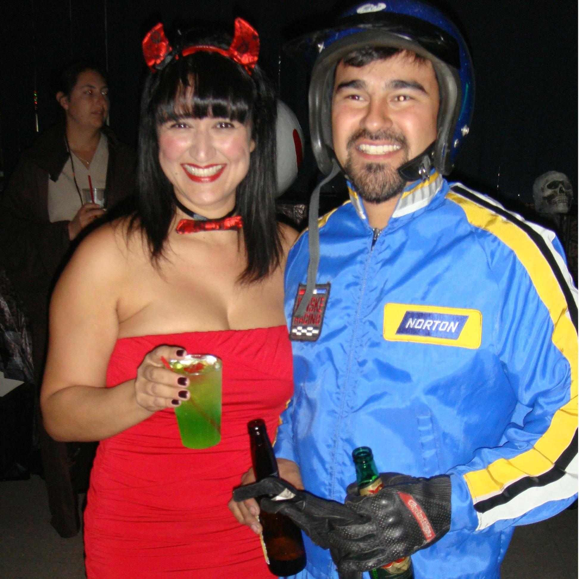 One of our fist Halloweens together.