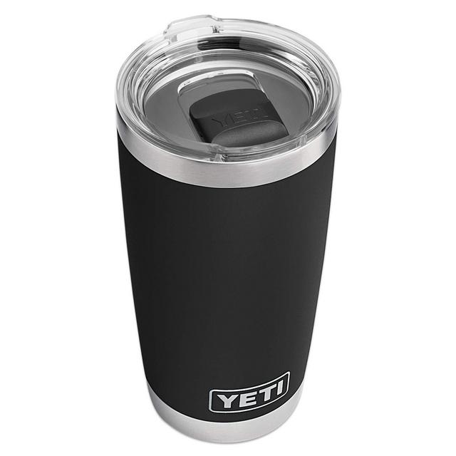 YETI, Tumbler Rambler Black Lid 20 Ounce