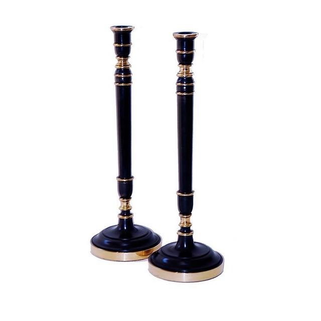 Bronze and Brass Candlestick (Sold Individually)