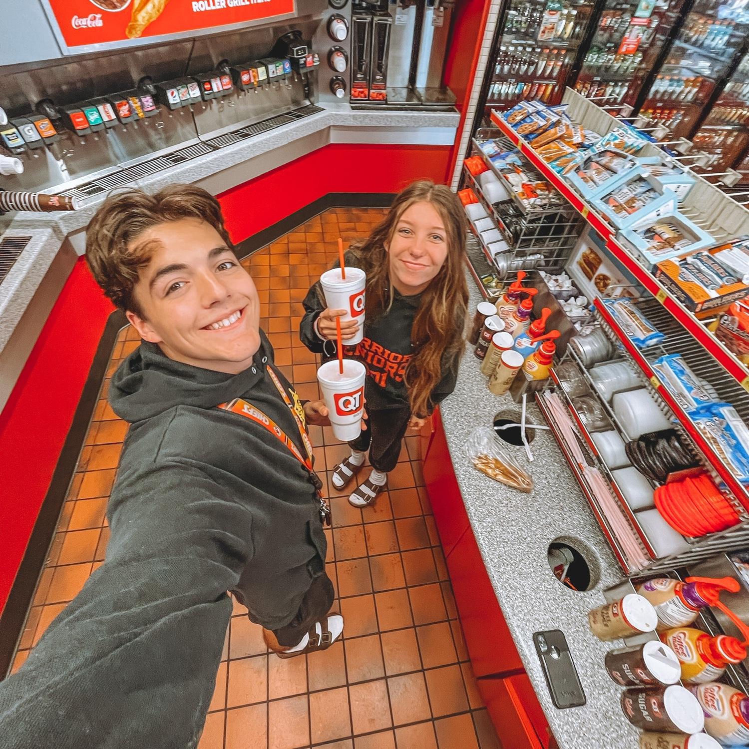 Lots of late night QuikTrip dates 🥤