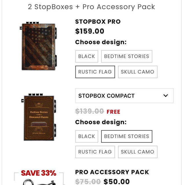 STOPBOX PRO (Handgun Safe)