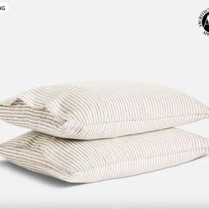 Washed European Linen Pillowcase Set