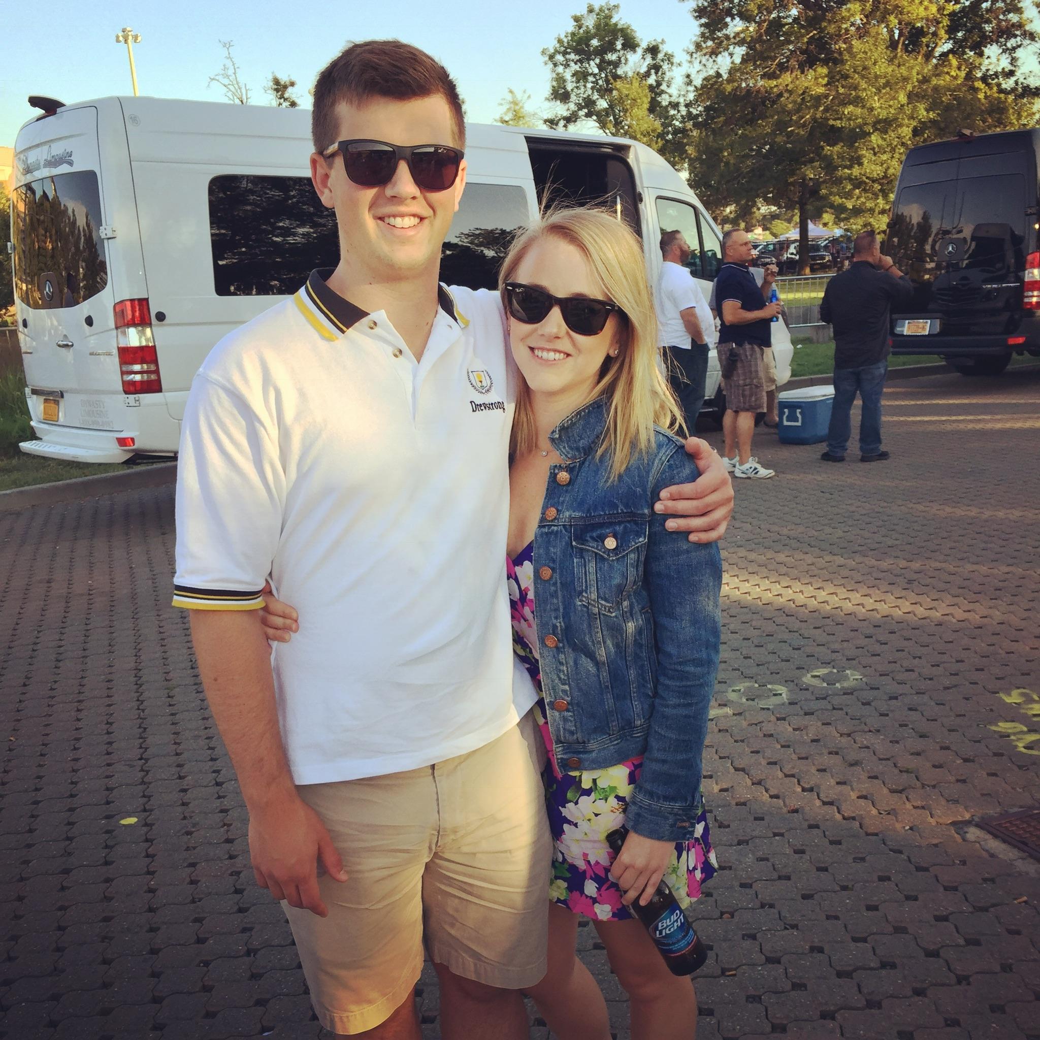 First picture together at Zac Brown Band at Citi Field