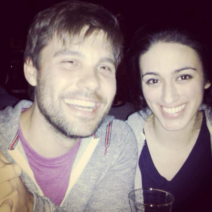 Jose and Katie officially are moving in together! Big smiles!
East Village, Manhattan, New York, June 2013